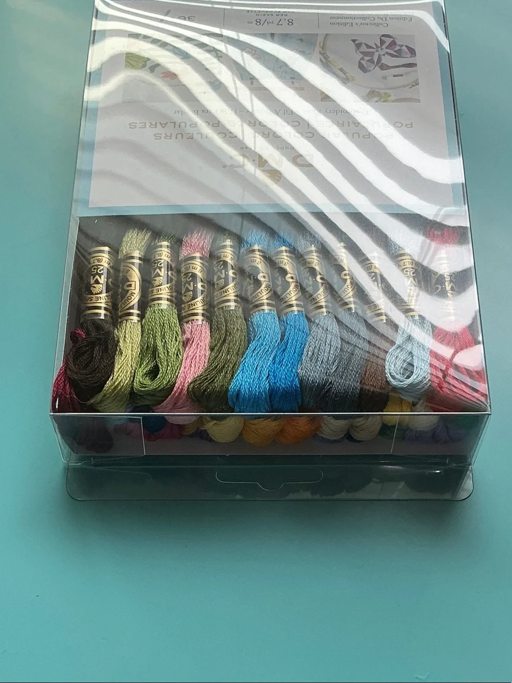 DMC Embroidery Floss Collection - Assorted Blue, Green, Pink, Red, Brown - Picture 9 of 9